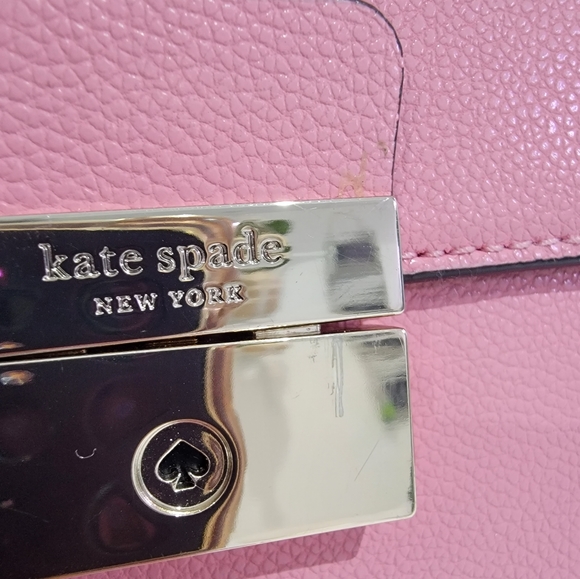 BARBIECORE Pink Kate Spade small crossbody satchel - Picture 3 of 5